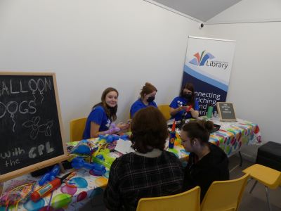 people sitting at table